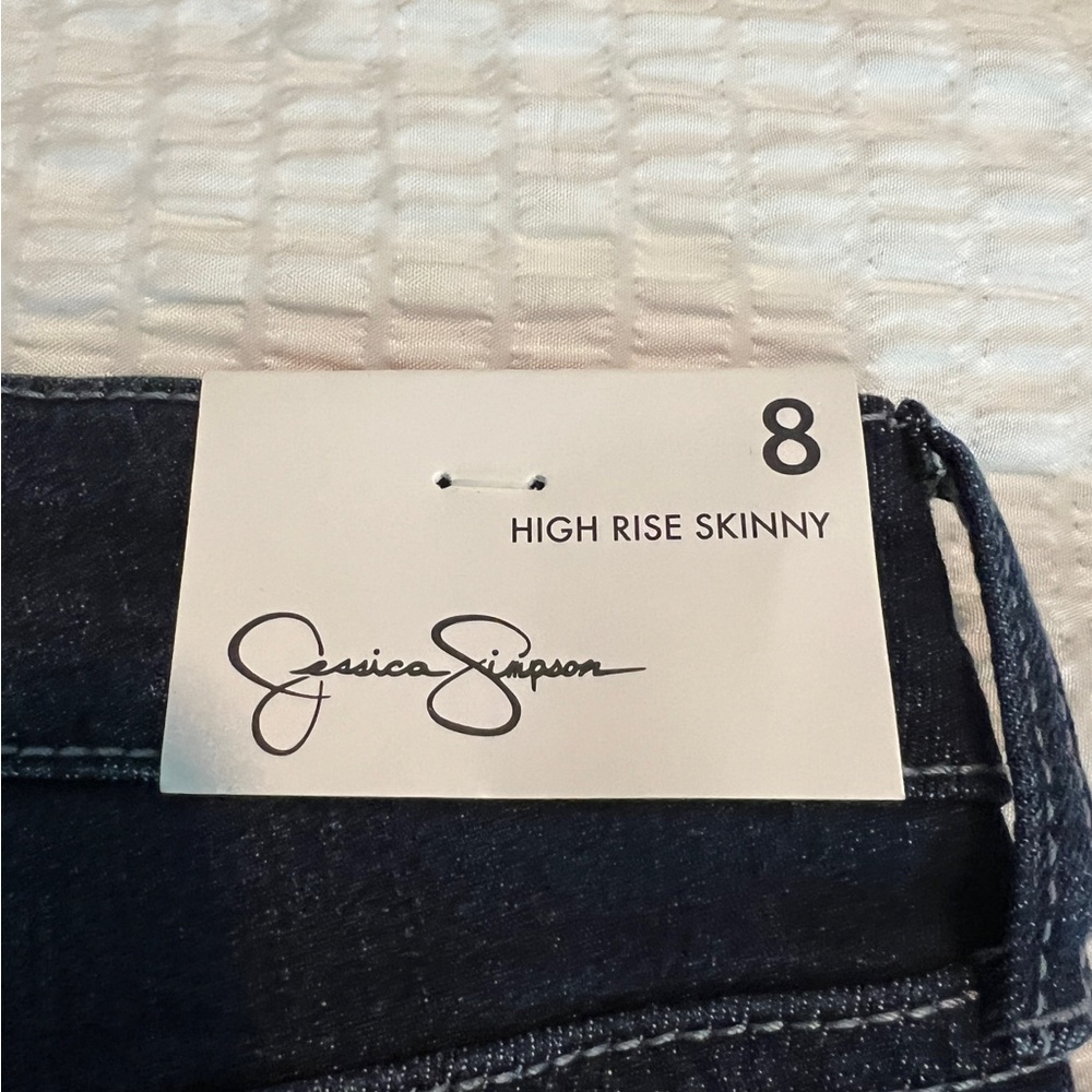NWT Jessica Simpson High Rise Skinny Jean 8